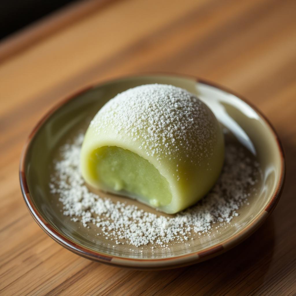 Matcha Warabi Mochi
